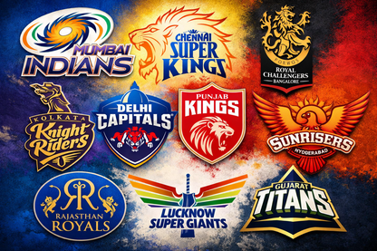 IPL Team Flag Online India | RCB CSK MI KKR Cricket Supporter Flag | Aryanil Premium IPL Fan Flag 2026