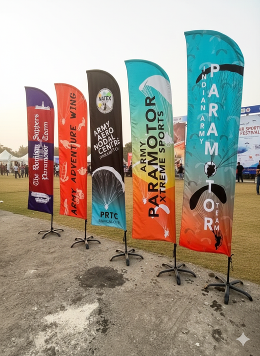 8FT Feather Flag | Promotional Feather Flag | Customize Feather Flag