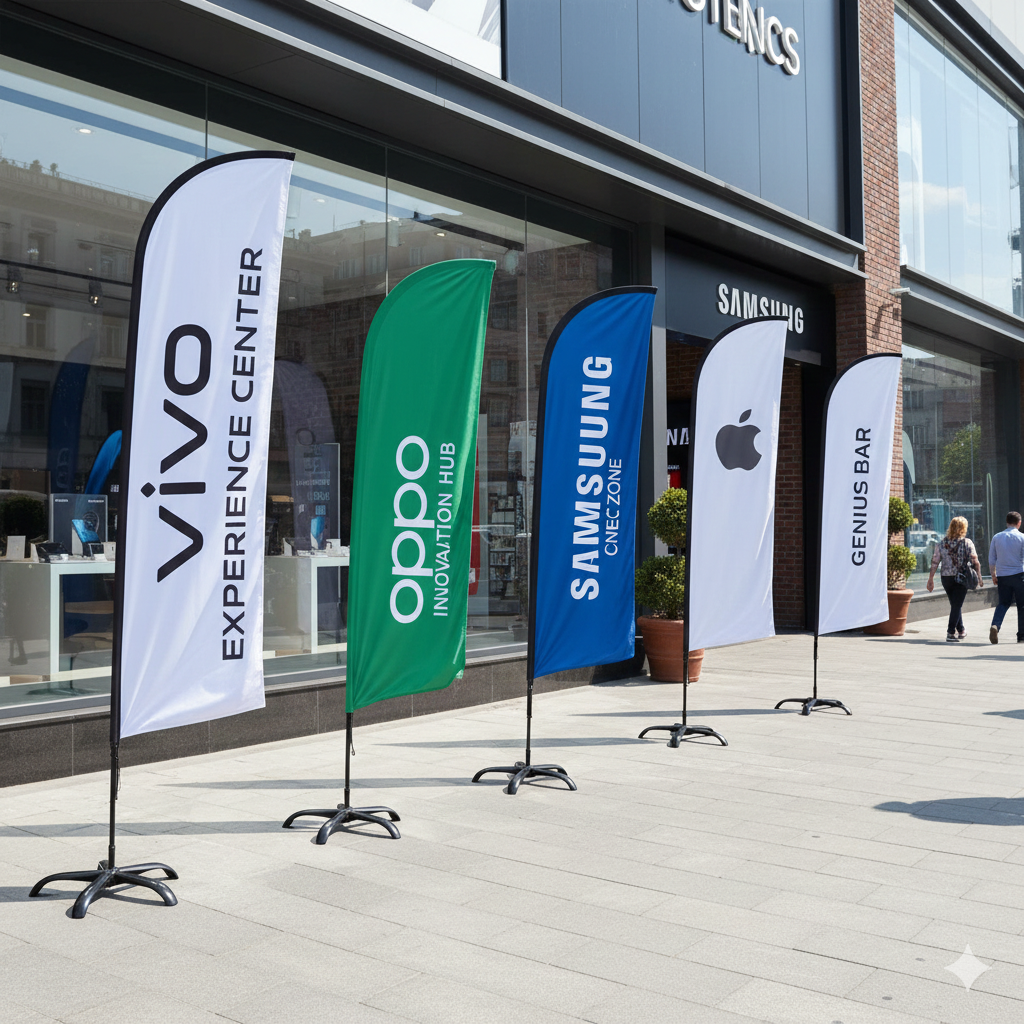 Promotional Feather Flag | Customizable | High Quality