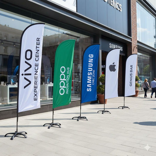 Promotional Feather Flag | Customizable | High Quality